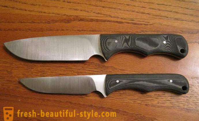 Główne rodzaje noży. Rodzaje noży składanych