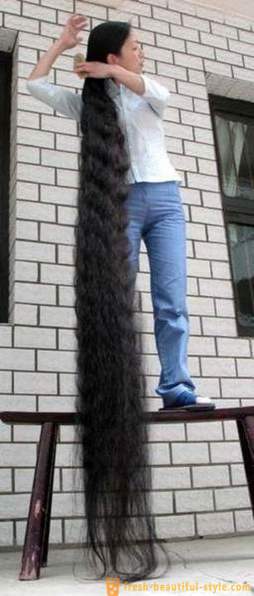 Najdłuższy na świecie włosy
